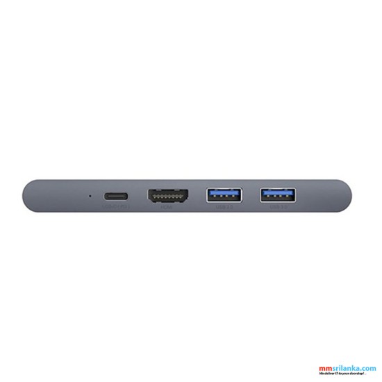 Baseus thunderbolt C+Pro Seven-in-one smart HUB  docking station  (Tunderbolt Dual Type C to HDMI 1  / RJ45 1 / PD / USB3.0* 2 / SD / Micro SD )